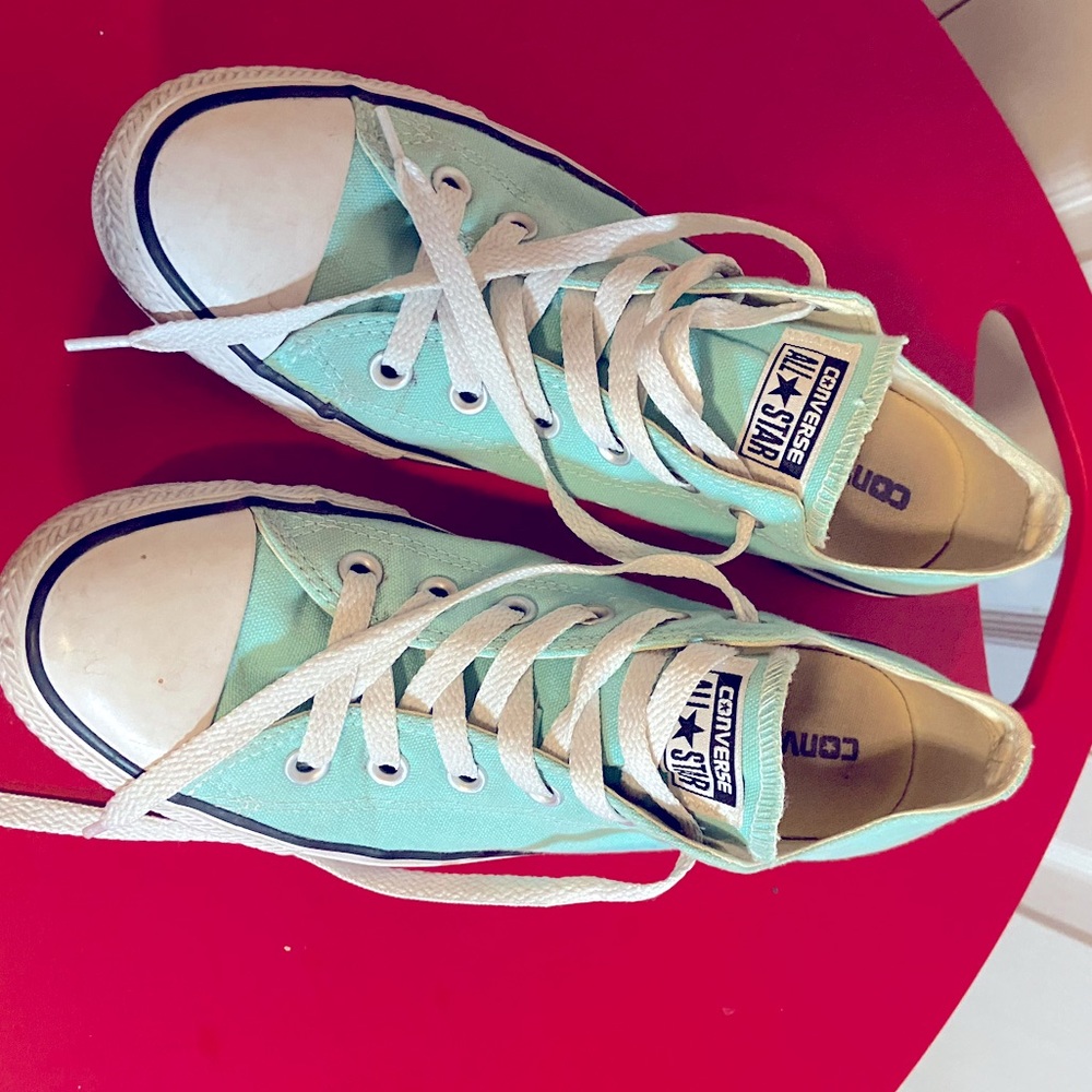 Converse low turquoise